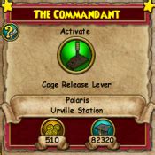 Quest:The Commandant's Quarters .